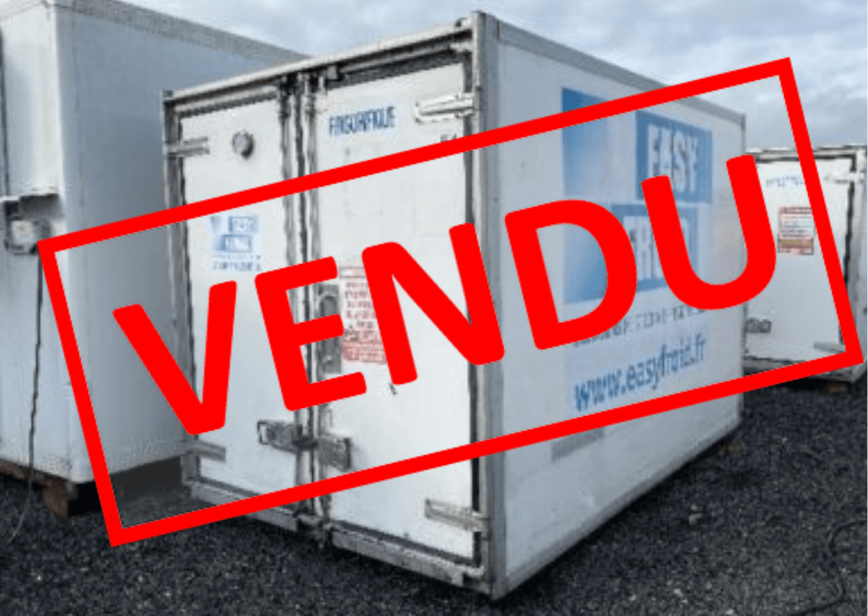 Chambre froide mobile occasion, achat, vente⎮Easy Froid
