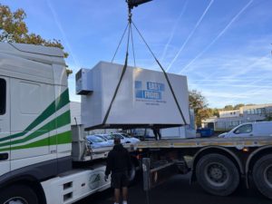 photo d'une solution de stockage froid par Easy Froid, location container frigorifique